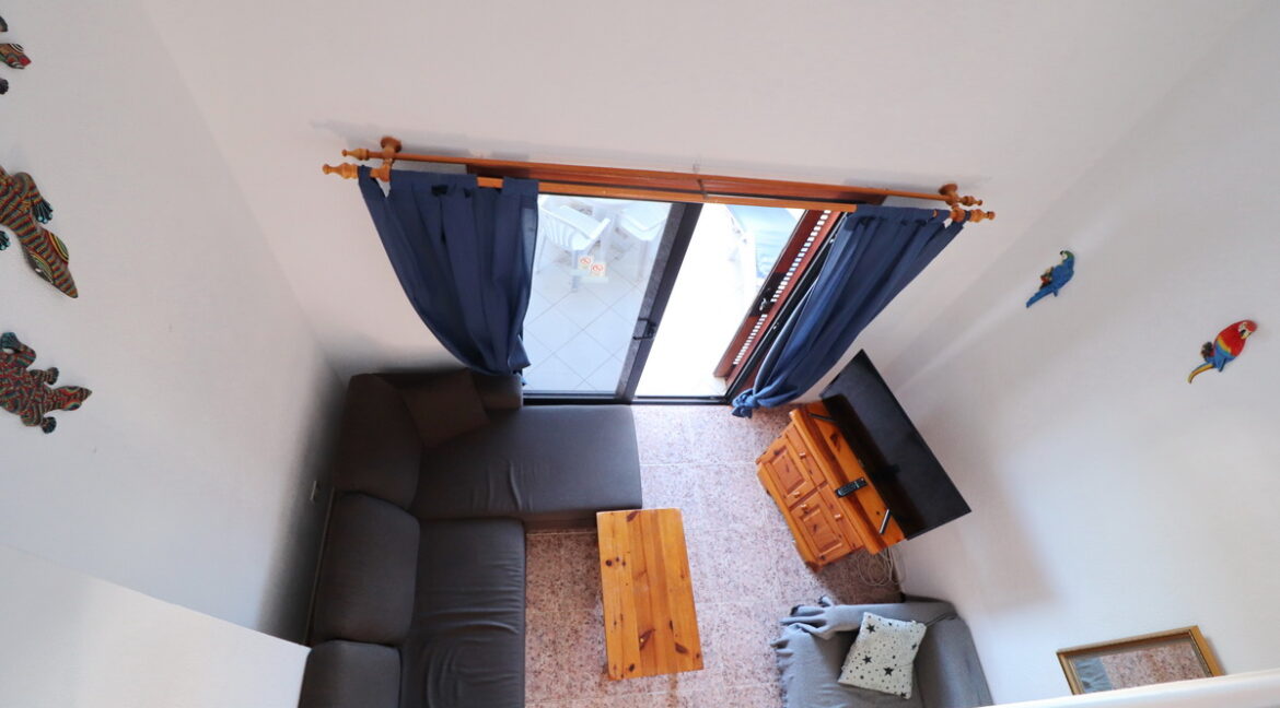 down view