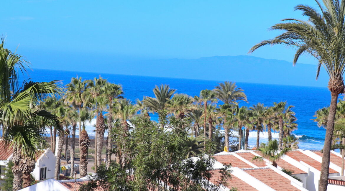 view from balcony